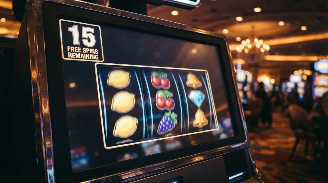 Detail automatu s počítadlem volných otoček v českém online casinu