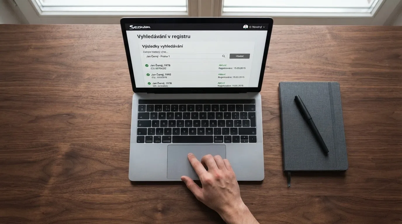 Úřední dokument licence Ministerstva financí ČR vedle obrazovky s online casinem