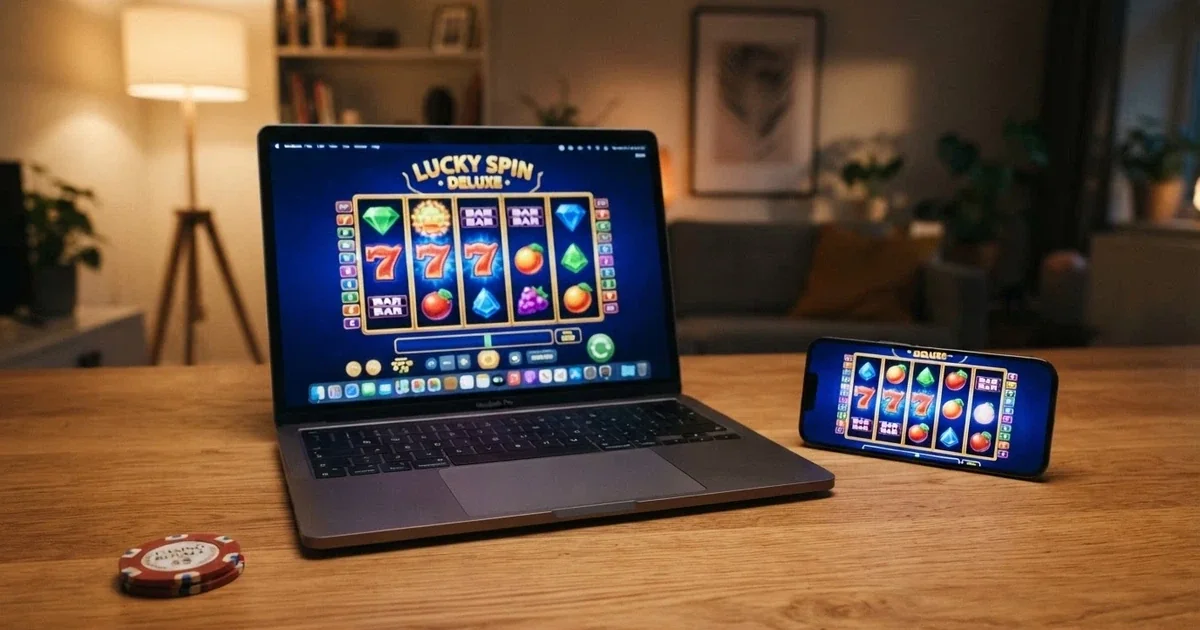 Přehled nejlepších českých online casin na obrazovce počítače a mobilu