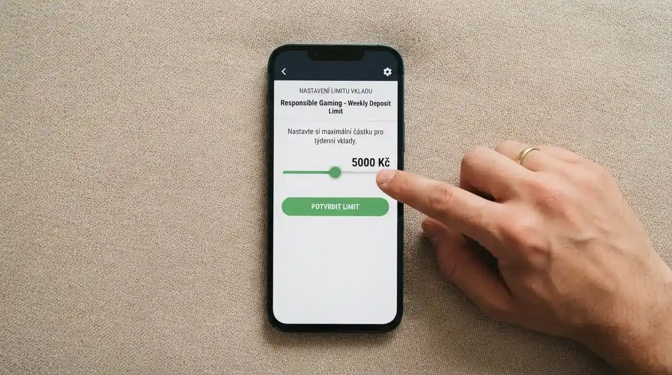 Informační materiál s kontakty na Linku pomoci pro hráče hazardních her